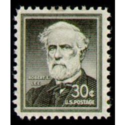 us stamp postage issues 1049 robert e lee 30 1954