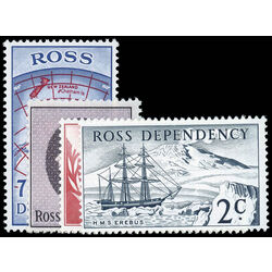 new zealand stamp l5 8 ross dependency 1967