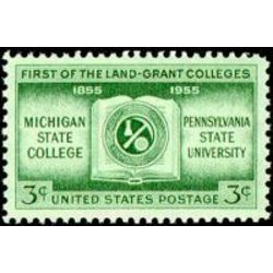 us stamp 1065 land grant colleges 3 1955