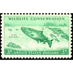 us stamp 1079 king salmon 3 1956