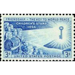 us stamp 1085 children of the world 3 1956