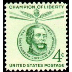 us stamp 1117 lajos kossuth 4 1958