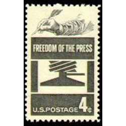 us stamp 1119 liberty of the press 4 1958