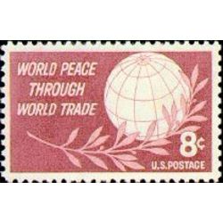 us stamp 1129 world peace trade 8 1959