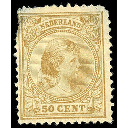 netherlands stamp 49 princess wilhelmina 50 1894