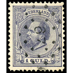 netherlands stamp 32 william iii 1872