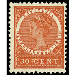 netherlands indies stamp 56 queen wilhelmina 30 1903