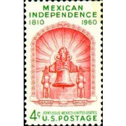 us stamp postage issues 1157 mexican independence 4 1960