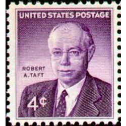 us stamp 1161 robert a taft 4 1960