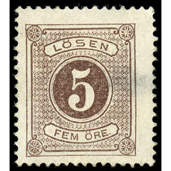 sweden stamp j3 postage due stamps 1874