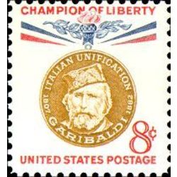 us stamp 1169 garibaldi 8 1960