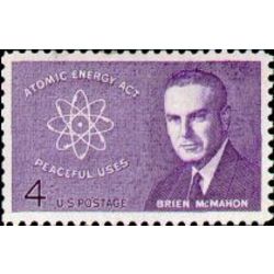 us stamp 1200 brien mcmahon atomic 4 1962