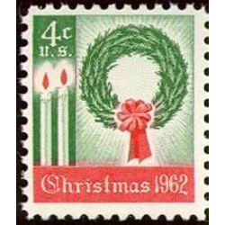 us stamp postage issues 1205 christmas 1962 4 1962