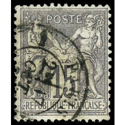 france stamp 69 peace and commerce 15 1876