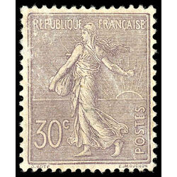 france stamp 142 sower 30 1903