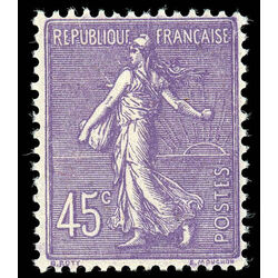 france stamp 143 sower 45 1926