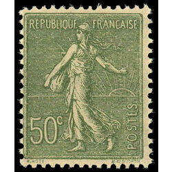 france stamp 145 sower 50 1926