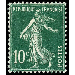 france stamp 163 sower 10 1921