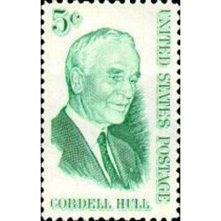 us stamp 1235 cordell hull 5 1963