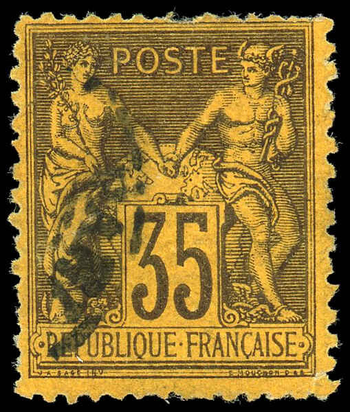 Buy France #94 - Peace and Commerce (1878) 35¢ | Arpin Philately