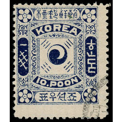 korea south stamp 7 yin yang 1895