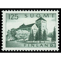 finland stamp 381 turku castle 1961