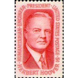 us stamp 1269 herbert hoover 5 1965