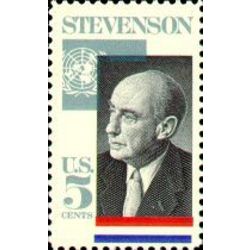 us stamp 1275 adlai stevenson 5 1965