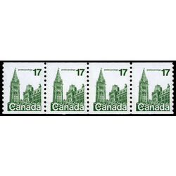 canada stamp 806 strip houses of parliament 1978