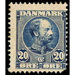 denmark stamp 66 king christian ix 1904