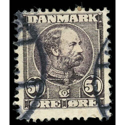 denmark stamp 68 king christian ix 1905