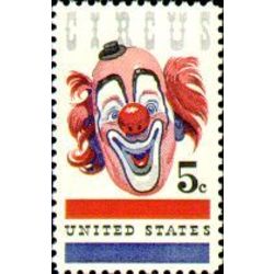 us stamp postage issues 1309 american circus 5 1966