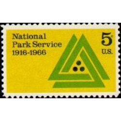 us stamp 1314 national park services 5 1966