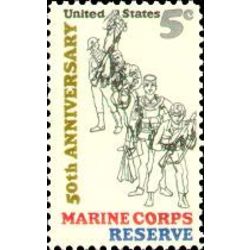 us stamp 1315 marine corps reserve 5 1966