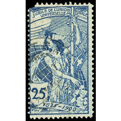 switzerland stamp 100 upu allegory 25 1900