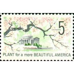 us stamp 1318 beautification of america 5 1966