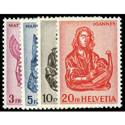 switzerland stamp 406 9 evangelists 1961