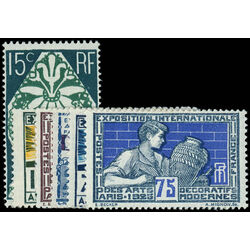 france stamp 220 5 intl exhibition of decorative modern arts at paris 1925 1924