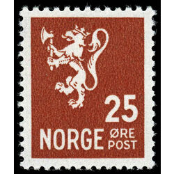 norway stamp 171 lion rampant 1937