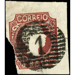 portugal stamp 9 king pedro v 1856