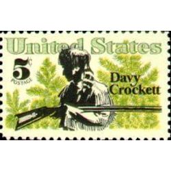 us stamp 1330 davy crockett pines 5 1967