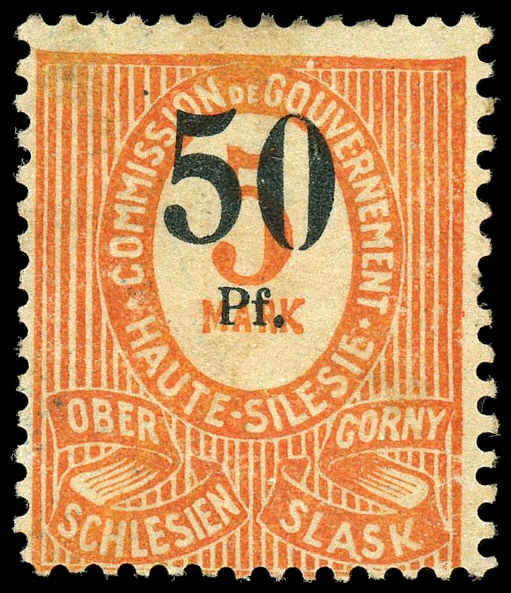 Buy Upper Silesia #13c - Plebiscite Issues (1920) | Arpin Philately