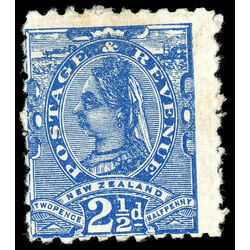 new zealand stamp 68 queen victoria 1891