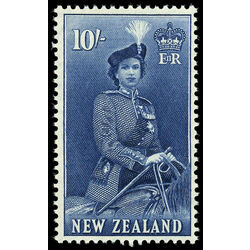 new zealand stamp 301 queen elizabeth ii 1953