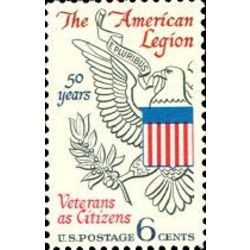 us stamp postage issues 1369 american legion 6 1969