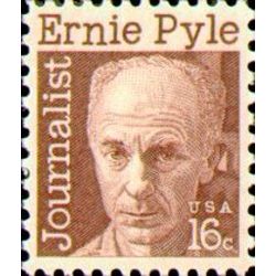 us stamp postage issues 1398 ernest taylor pyle 16 1970