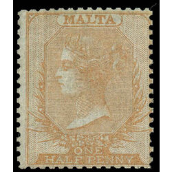 malta stamp 1 queen victoria 1863