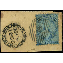 new zealand stamp 32a queen victoria 1864