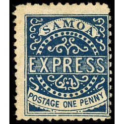 samoa stamp 1 samoa stamps issues of the kingdom 1879