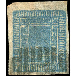 nepal stamp 29a sripech and crossed khukris 1917